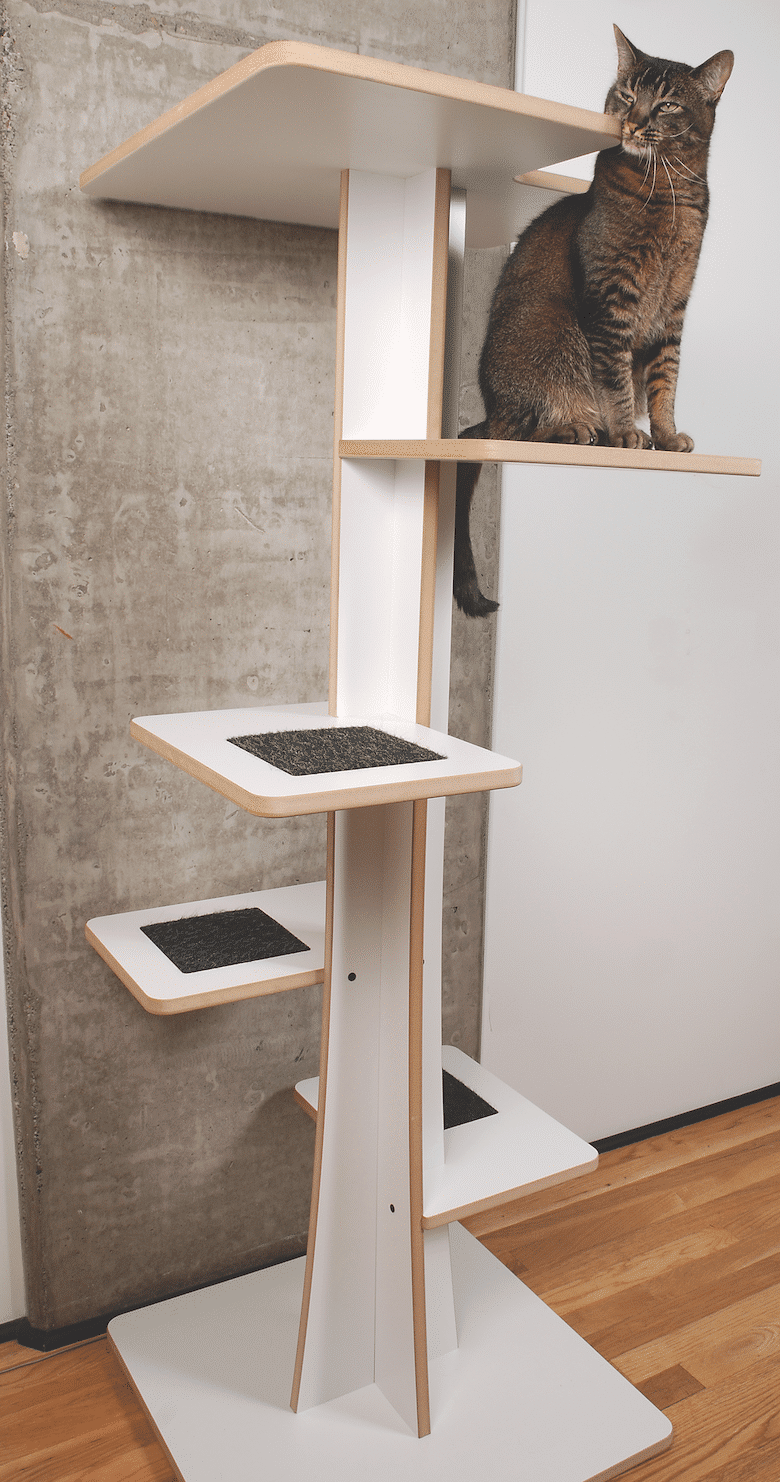 cat tree that looks like furniture