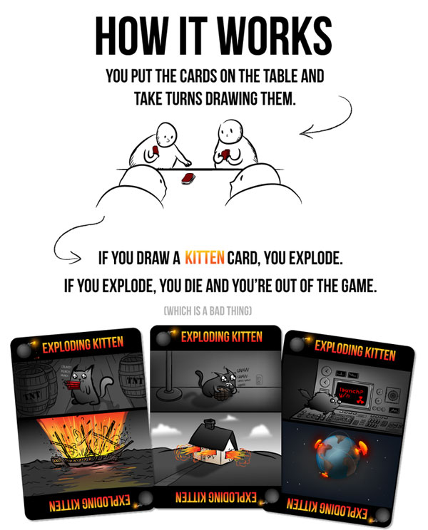 exploding kittens campaign