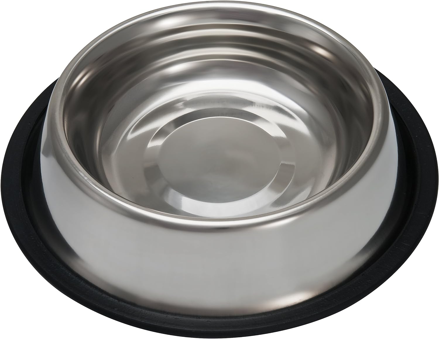 Loving Pets Stainless Steel No-Tip Pet Bowl