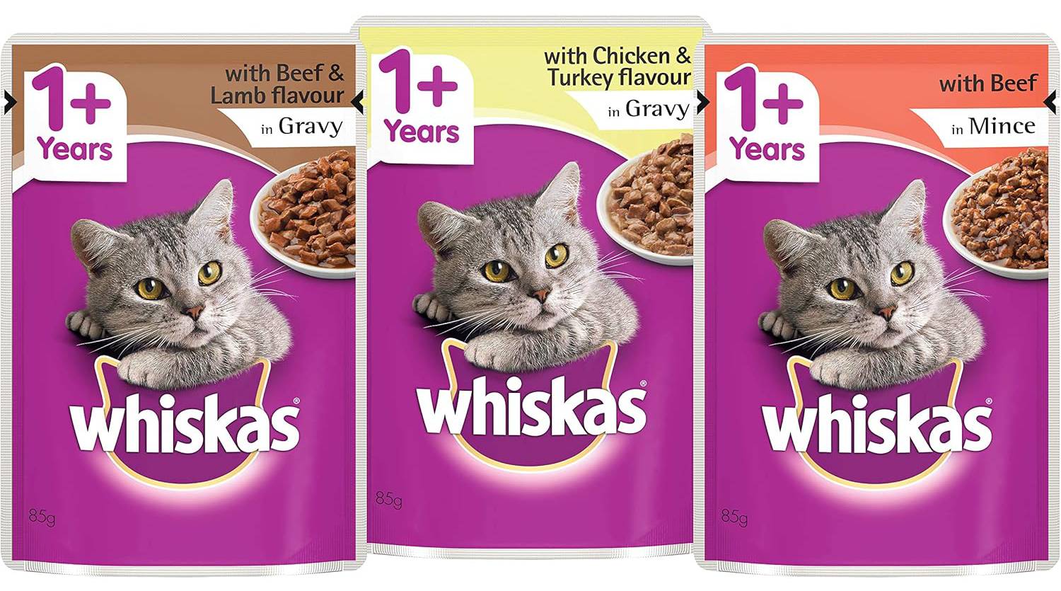 Whiskas Mixed Selection in Gravy Wet Cat Food