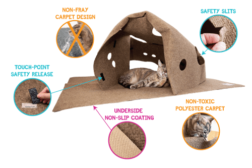 Ripple Rug for Cats Review in 2024: Activity Mat Features - Catster