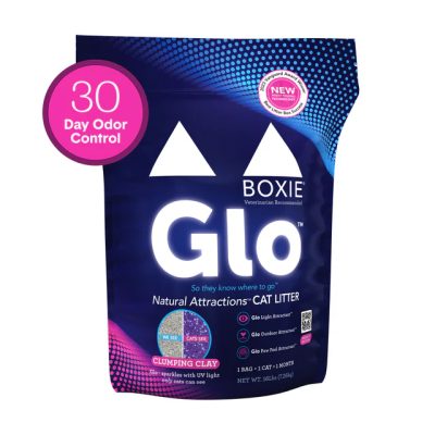 Boxie Glo Natural Attractions Clumping Clay Litter